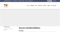 Desktop Screenshot of keurmeesters.com